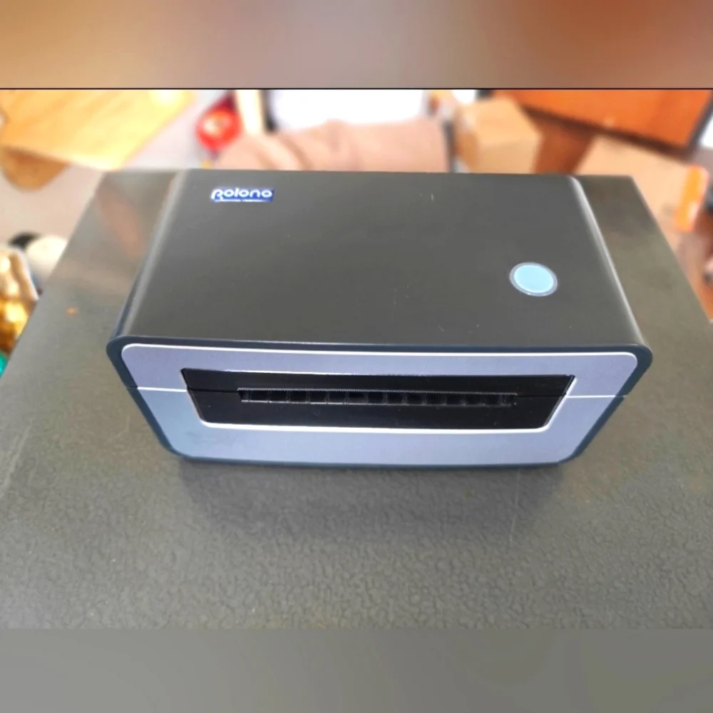 Polano Thermal Printer comes with all original accesories & Free 500 4x6 Labels